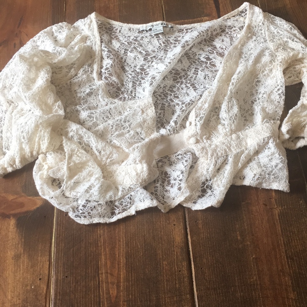 Forever 21 lace jacket